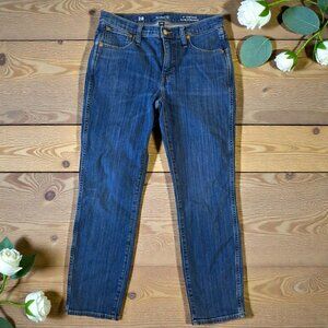 J CREW Women's Vintage Wash Slim Straight Jeans Size US 28